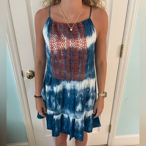 Tie Dye Mini Dress (XS)